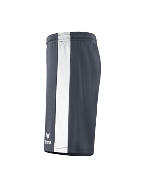 Retro Star Shorts Erwachsene; Kinder slate grey/weiß
