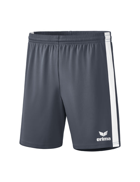Retro Star Shorts Erwachsene; Kinder slate grey/weiß