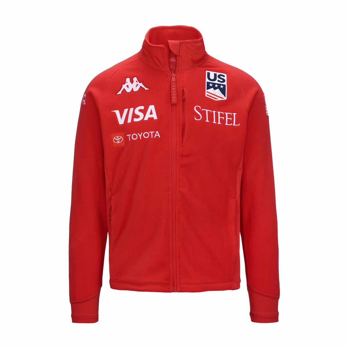Veste 6Cento 687 US Ski Team Rot Herren - Bild 1