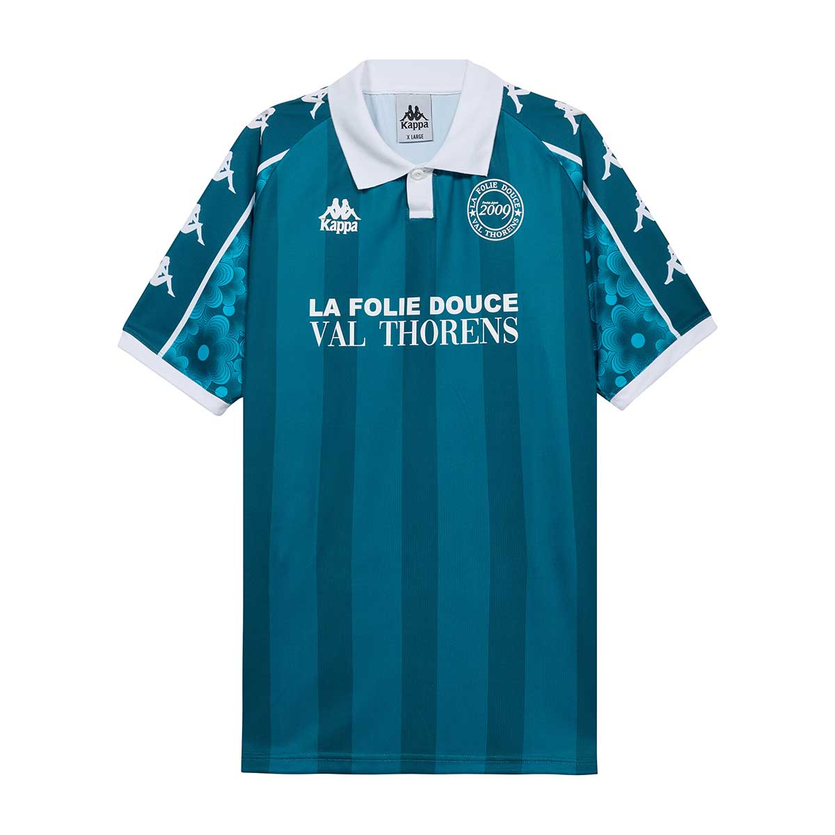 Maillot Claro Fleurs Folie Douce Val Thorens 2025 Grün Unisex - Bild 2