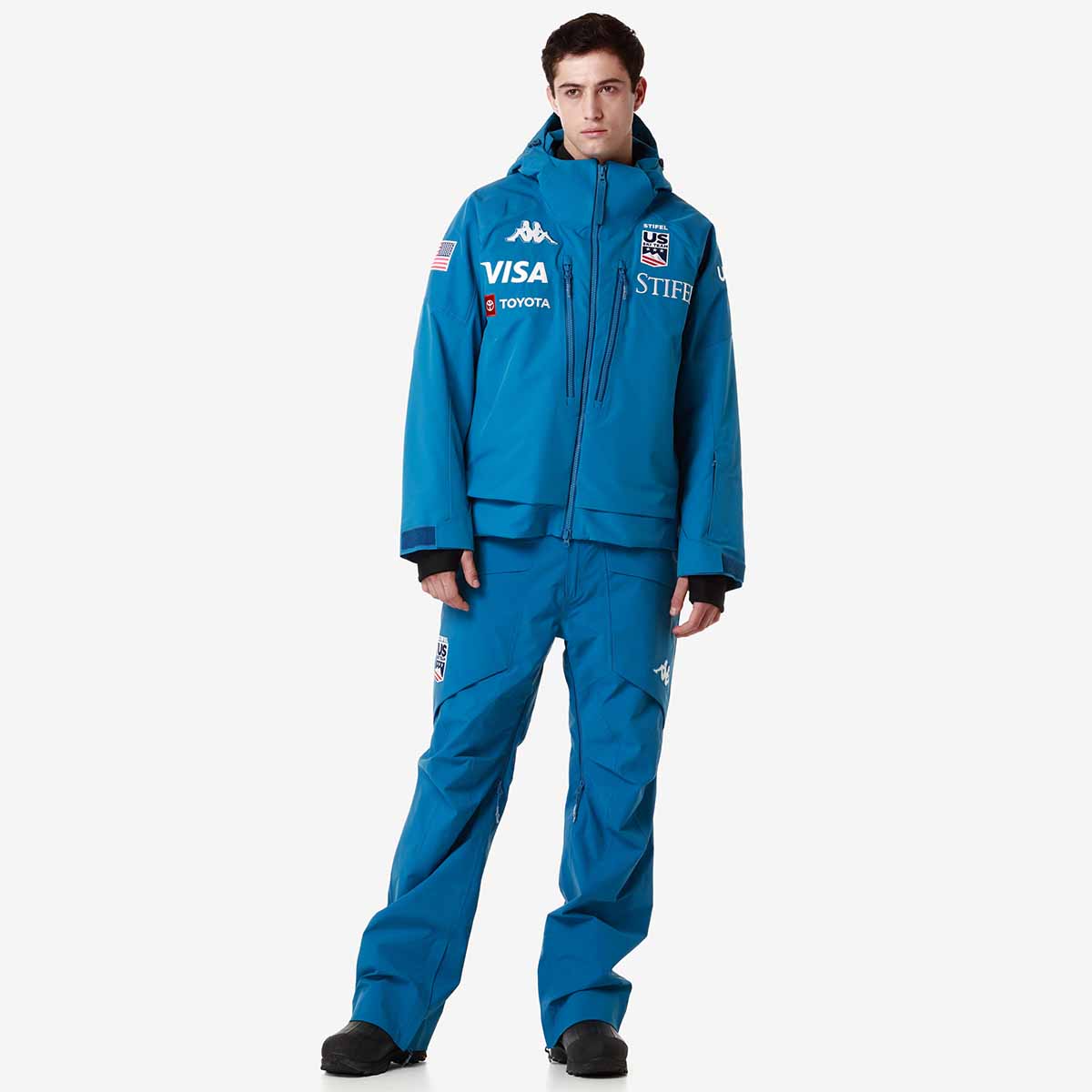 Manteau 6Cento 602C US Ski Team Blau Herren - Bild 5