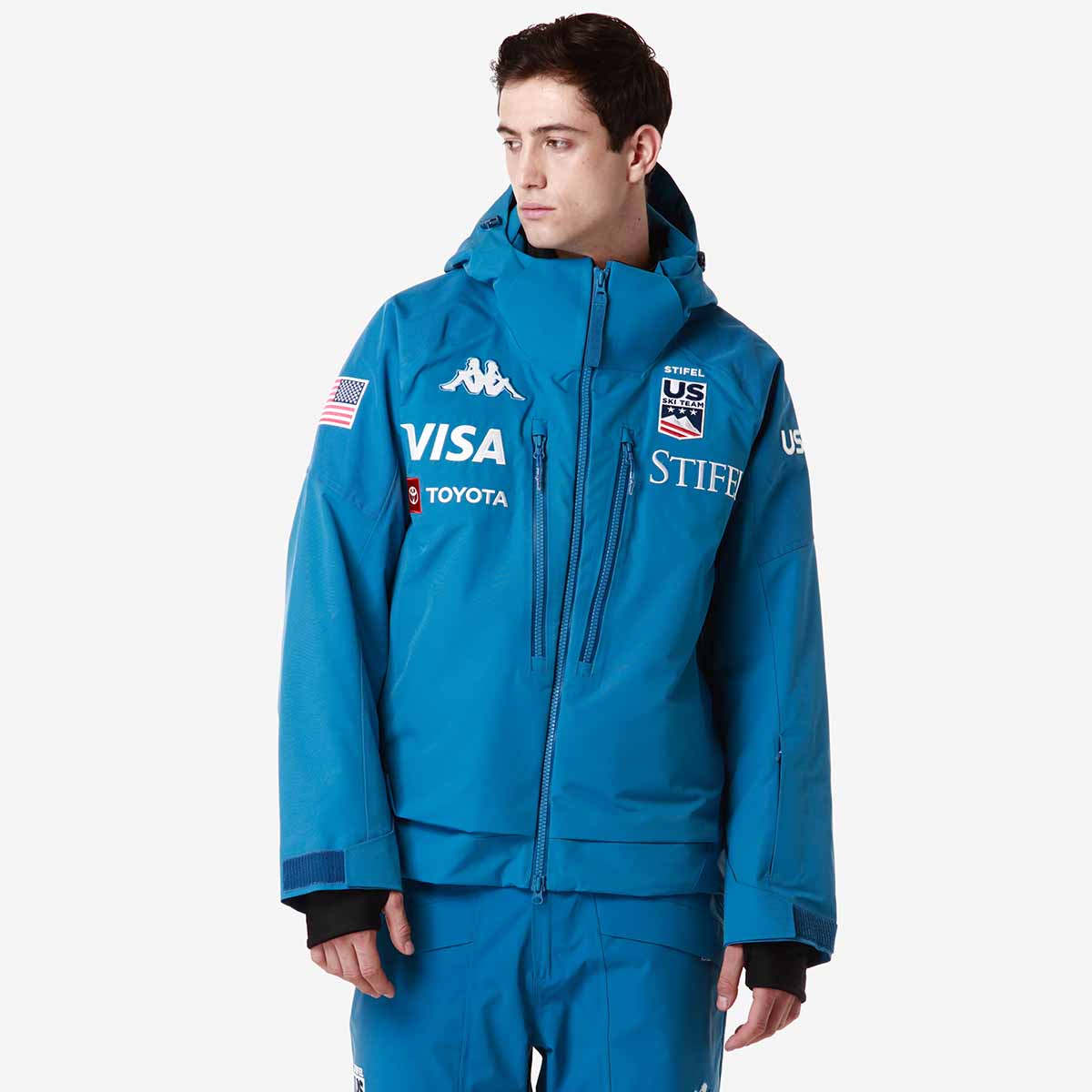 Manteau 6Cento 602C US Ski Team Blau Herren - Bild 3