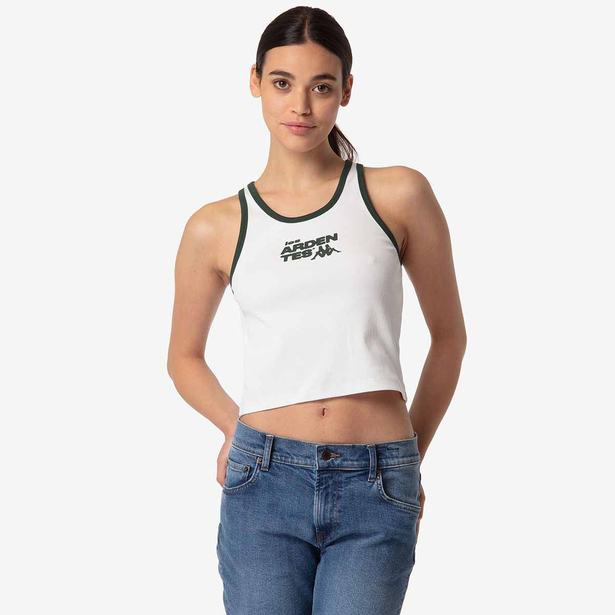 Débardeur Larua Les Ardentes x Kappa Weiß Damen - Bild 3