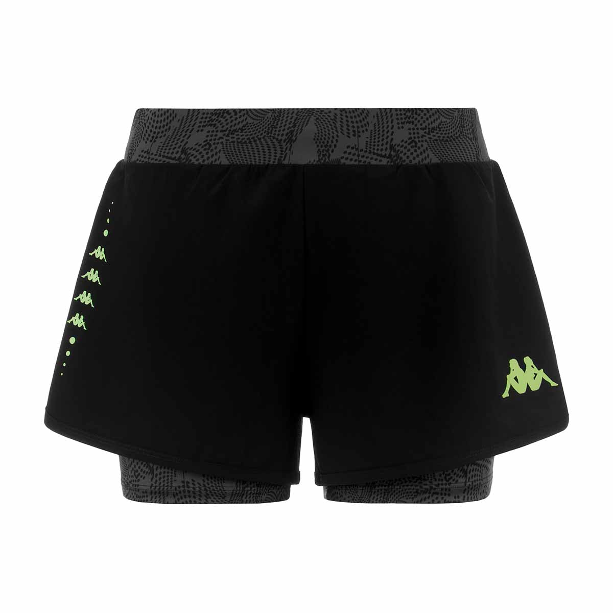 Short Kombat Feva Schwarz Damen - Bild 1