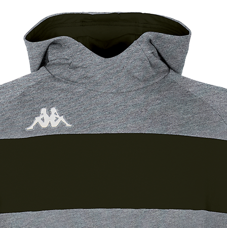 Hoodie Daccio Grau Herren - Bild 3