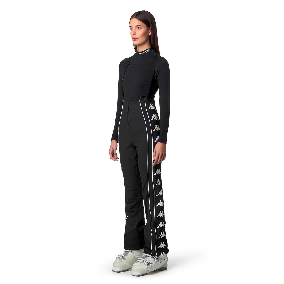 Pantalon 6Cento 685 222 Banda Schwarz Damen - Bild 4