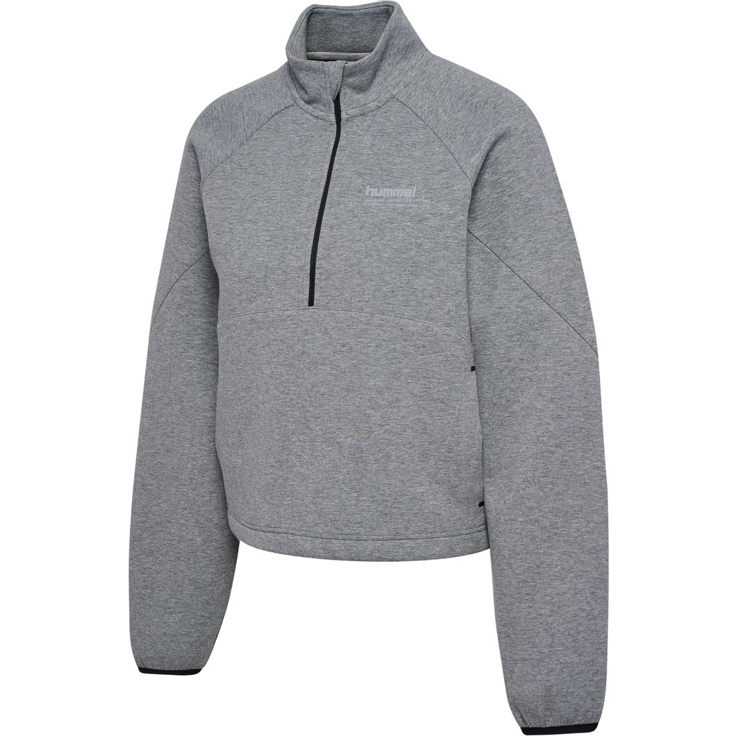 TECH FLEECE Boxy Half Zip Sweatshirtjacke Damen