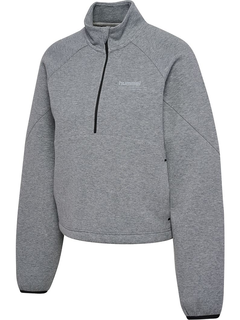TECH FLEECE Boxy Half Zip Sweatshirtjacke Damen