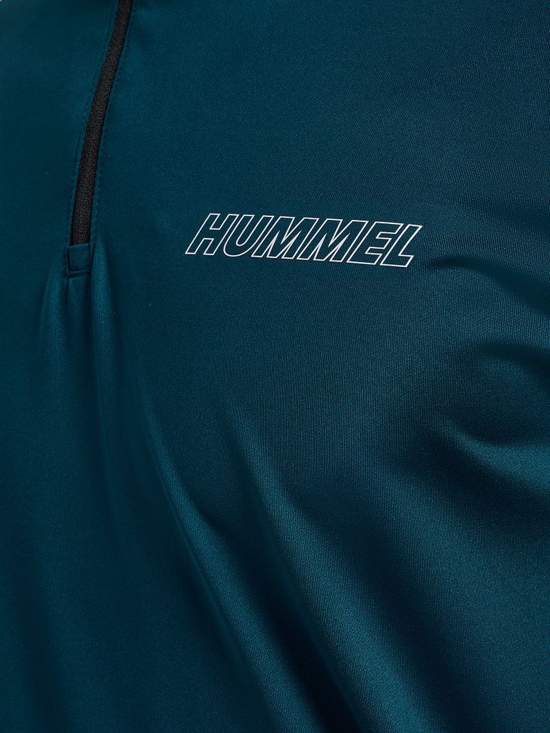 hmlTE STRENGTH Half Zip Trainingsshirt