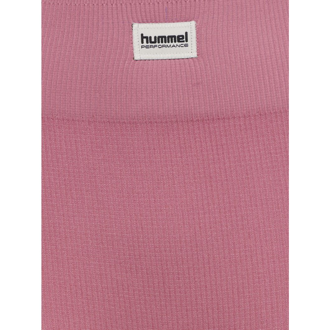 hmlPULSE Seamless Rib Mid Waist Tights Damen