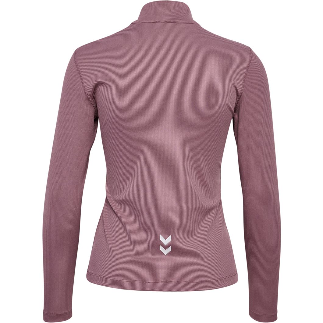 hmlPULSE Zip Shirt Longsleeve Damen