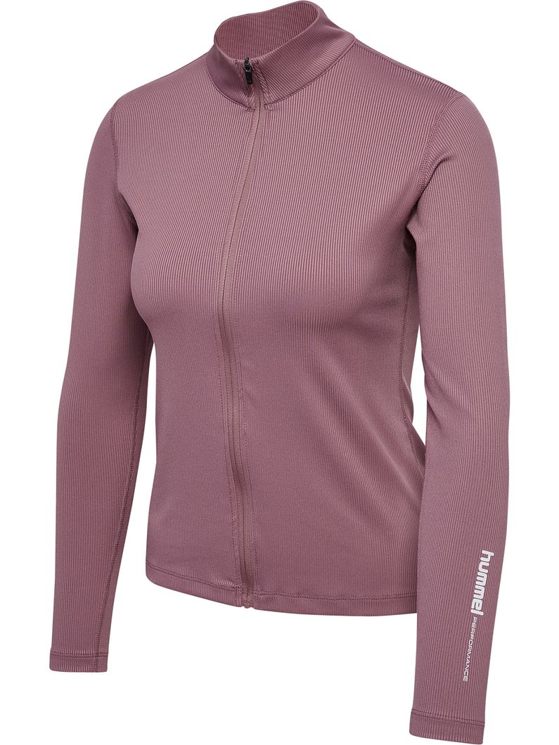 hmlPULSE Zip Shirt Longsleeve Damen