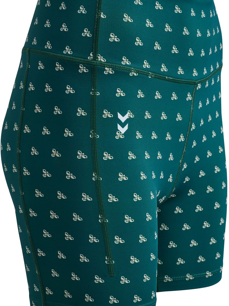 HIIT AOP Impact High-Waist Short Tights Damen