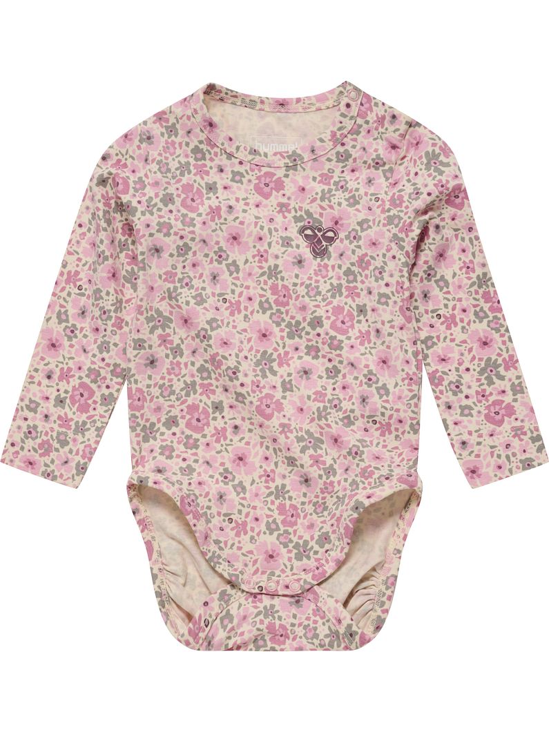 MINI FLOWER AOP Body Langarm Kids