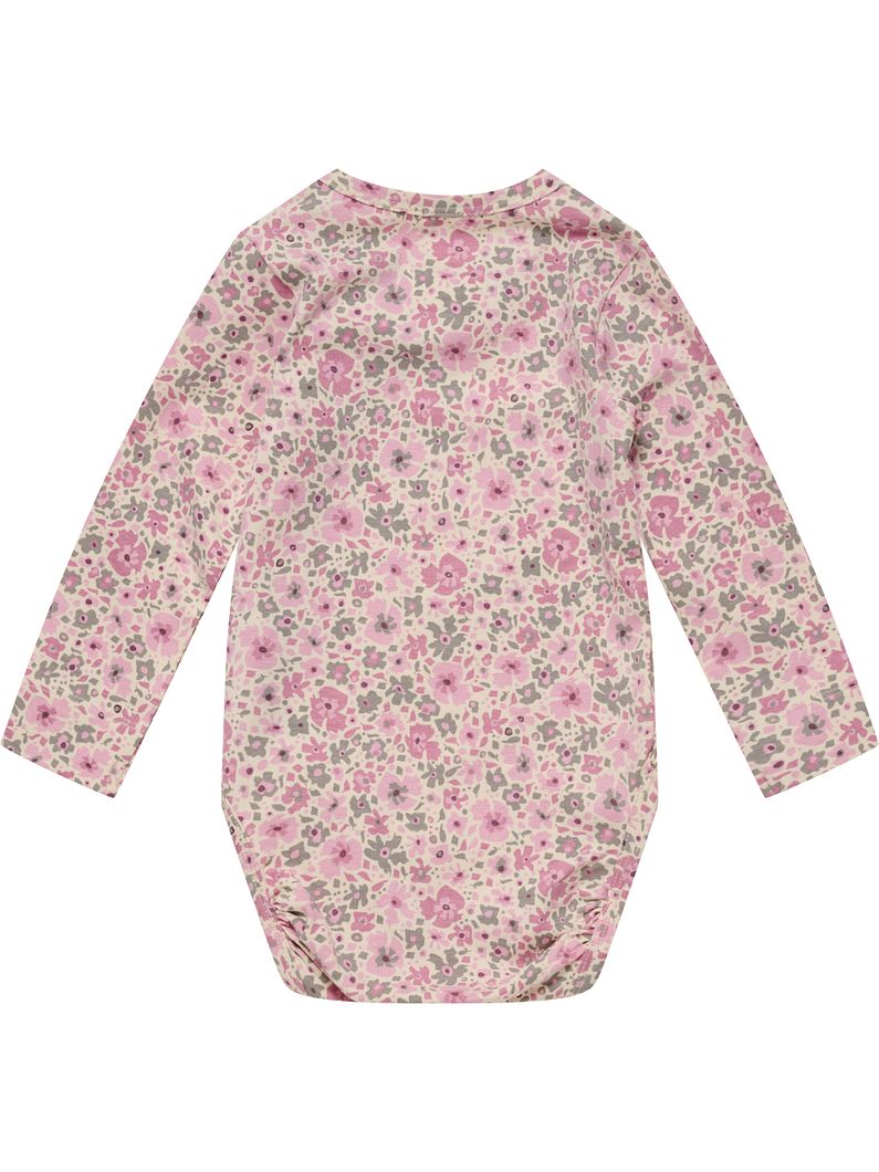 MINI FLOWER AOP Body Langarm Kids
