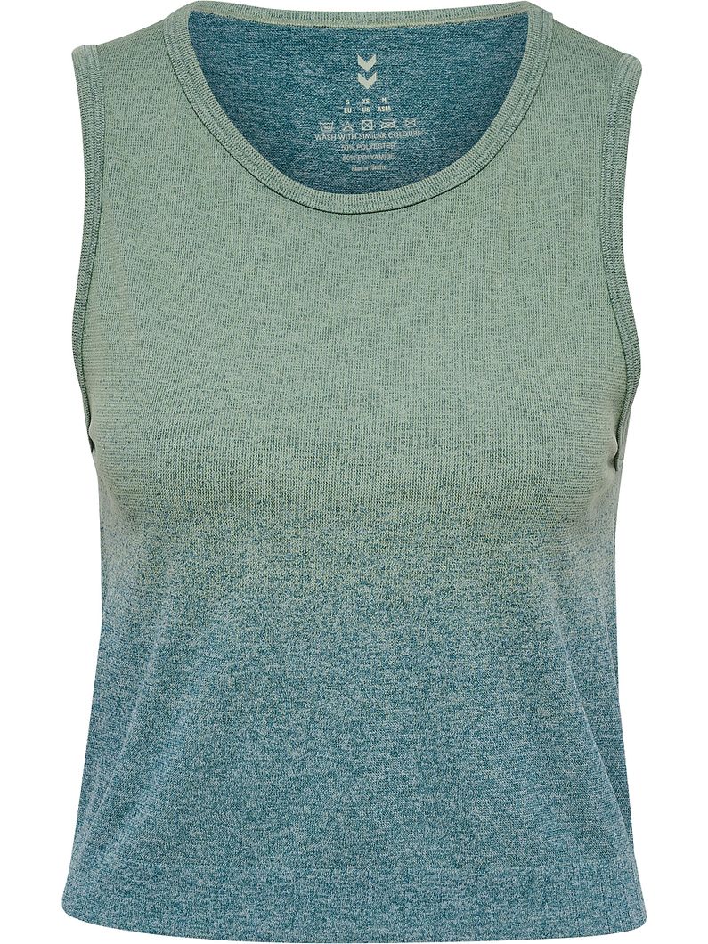 Yoga Seamless Gradient Crop Top Damen