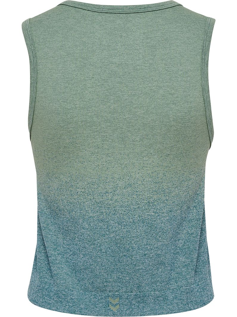 Yoga Seamless Gradient Crop Top Damen