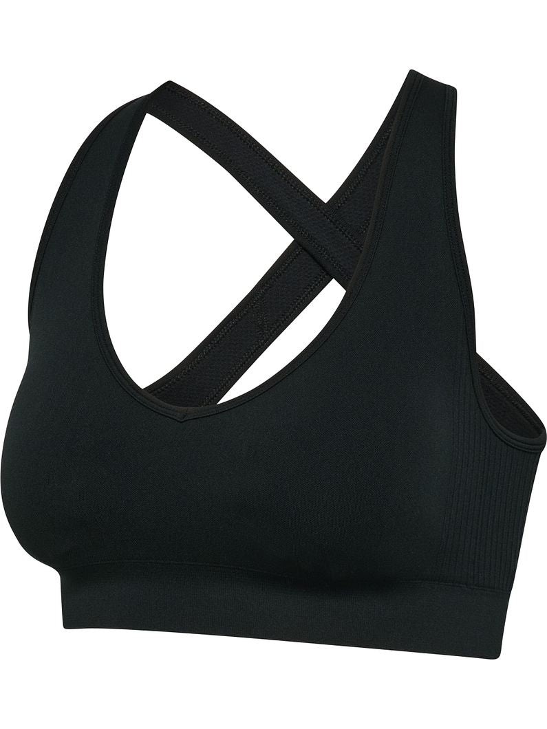 hmlHIIT Seamless V-Shape Gepolsterter Sport-BH Damen