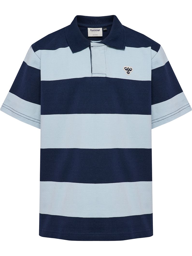 Loose Striped Poloshirt Kids