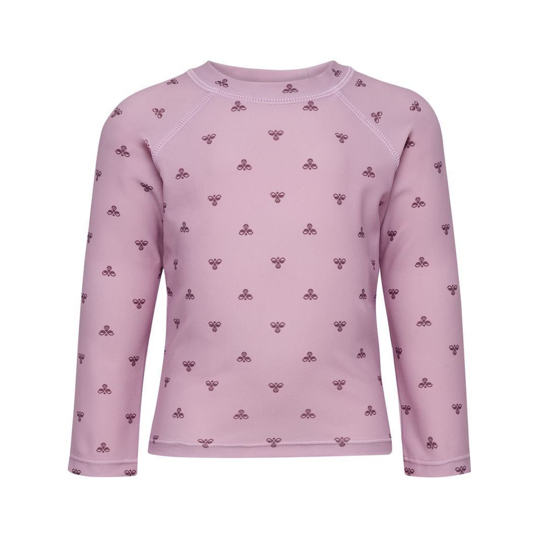 MINI BEE AOP Schwimm-T-Shirt Langarm Kids