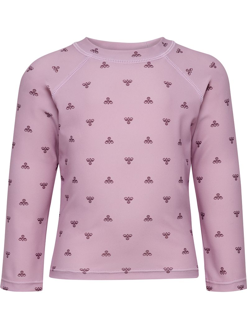 MINI BEE AOP Schwimm-T-Shirt Langarm Kids