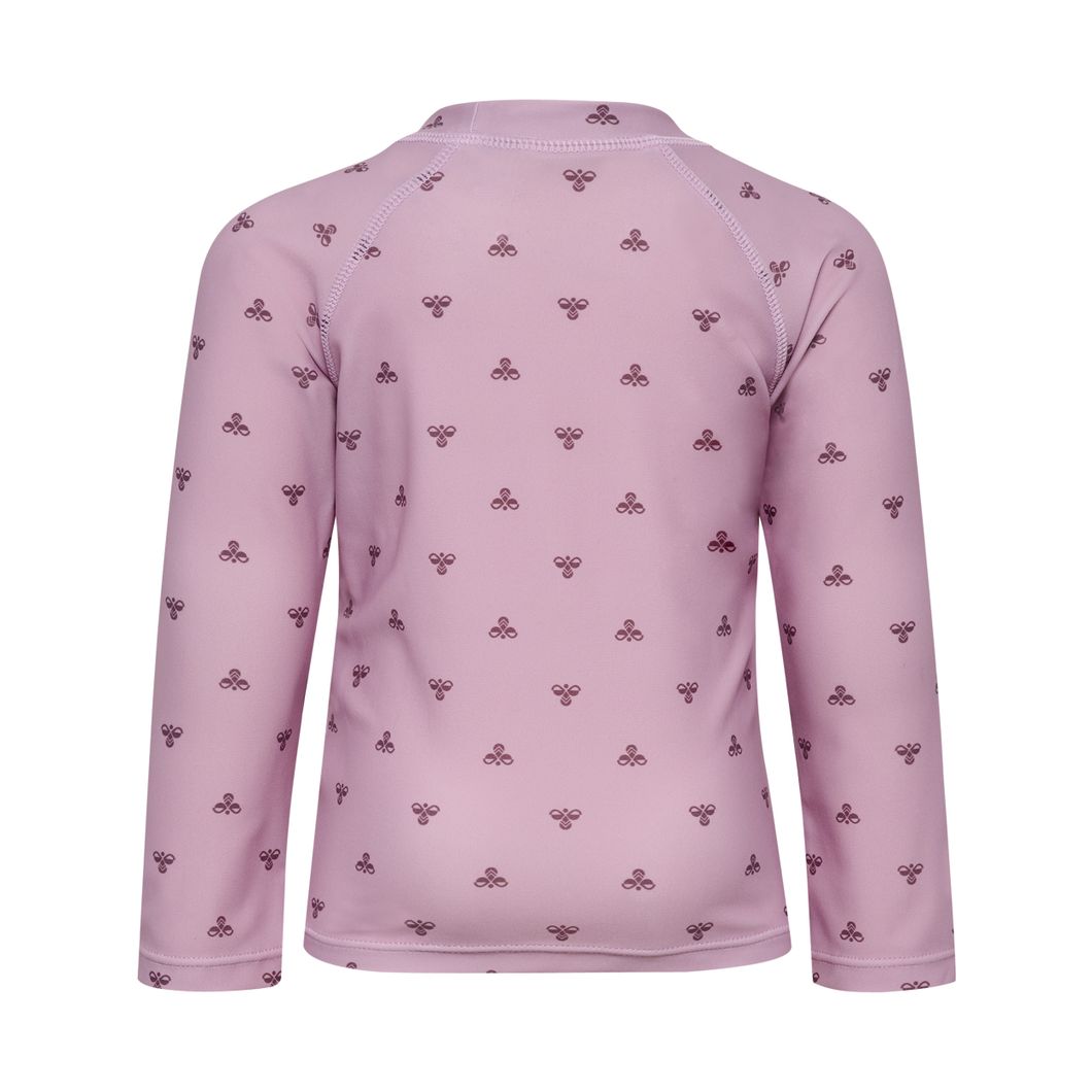 MINI BEE AOP Schwimm-T-Shirt Langarm Kids