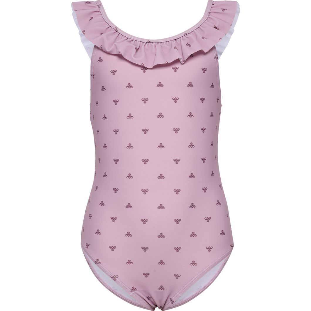 BEE AOP FRILL Badeanzug Kids