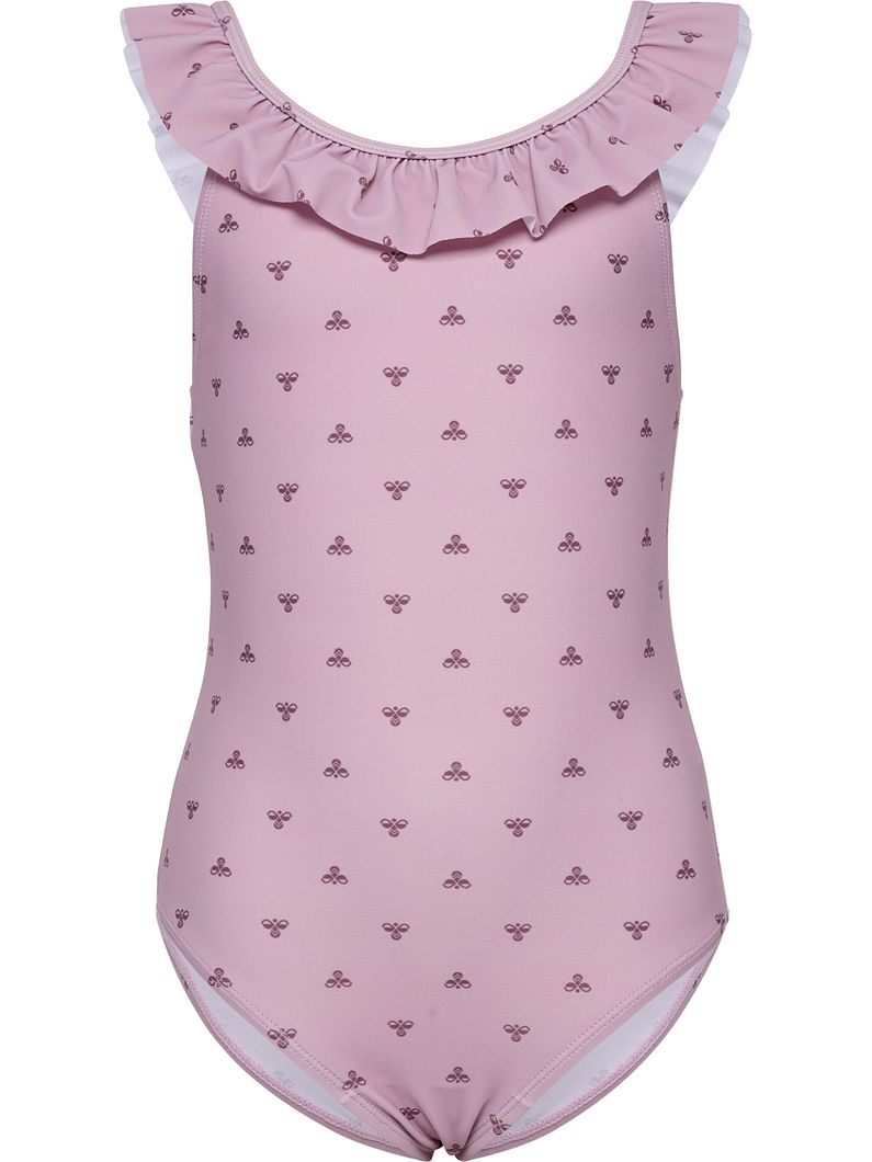 BEE AOP FRILL Badeanzug Kids