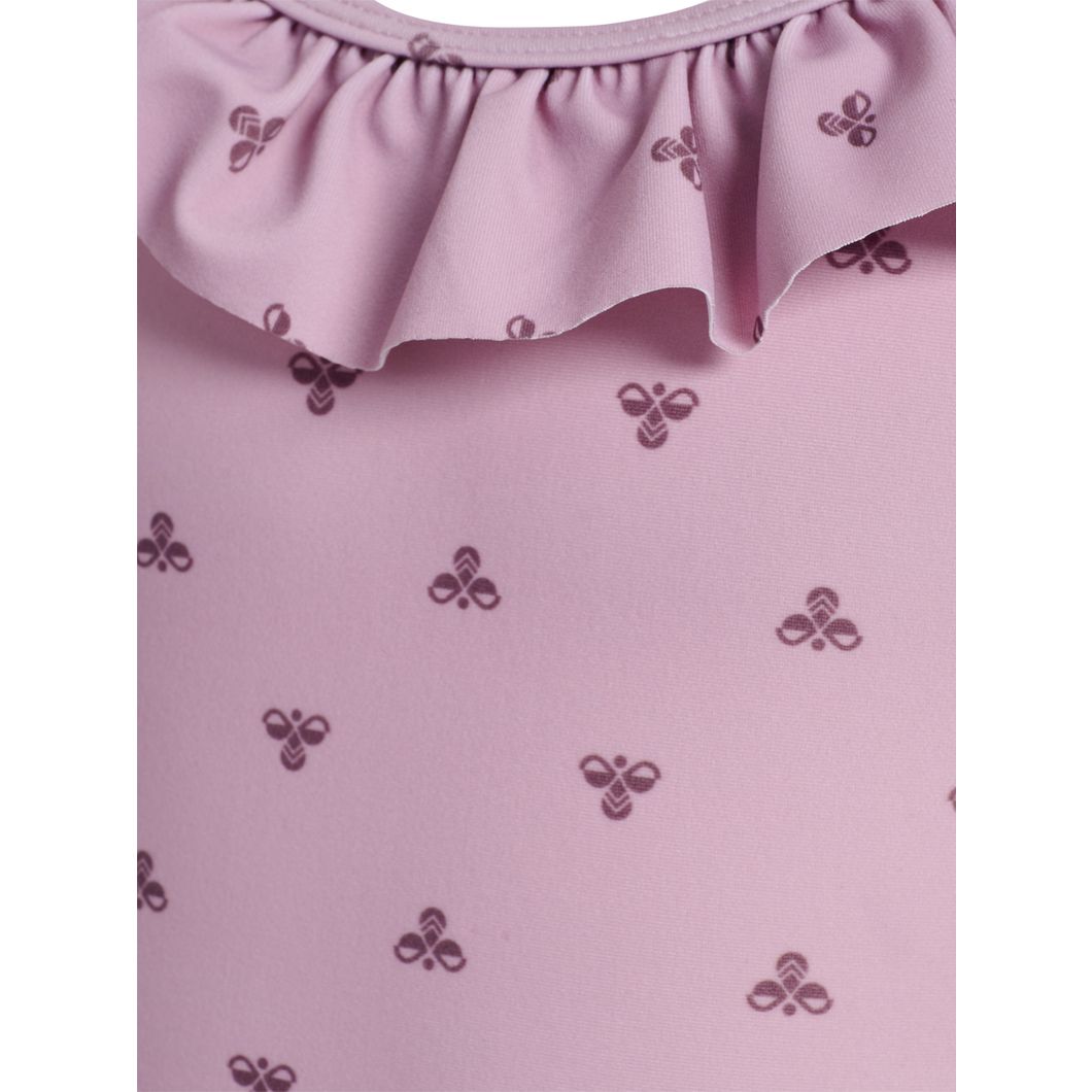 BEE AOP FRILL Badeanzug Kids