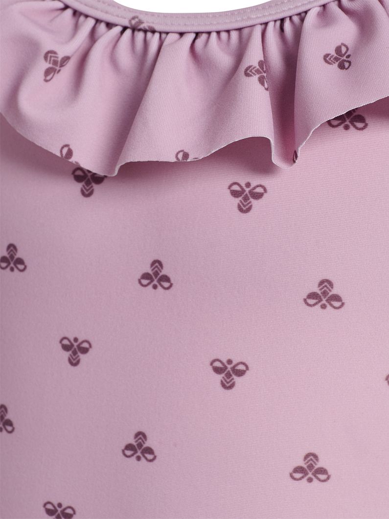 BEE AOP FRILL Badeanzug Kids