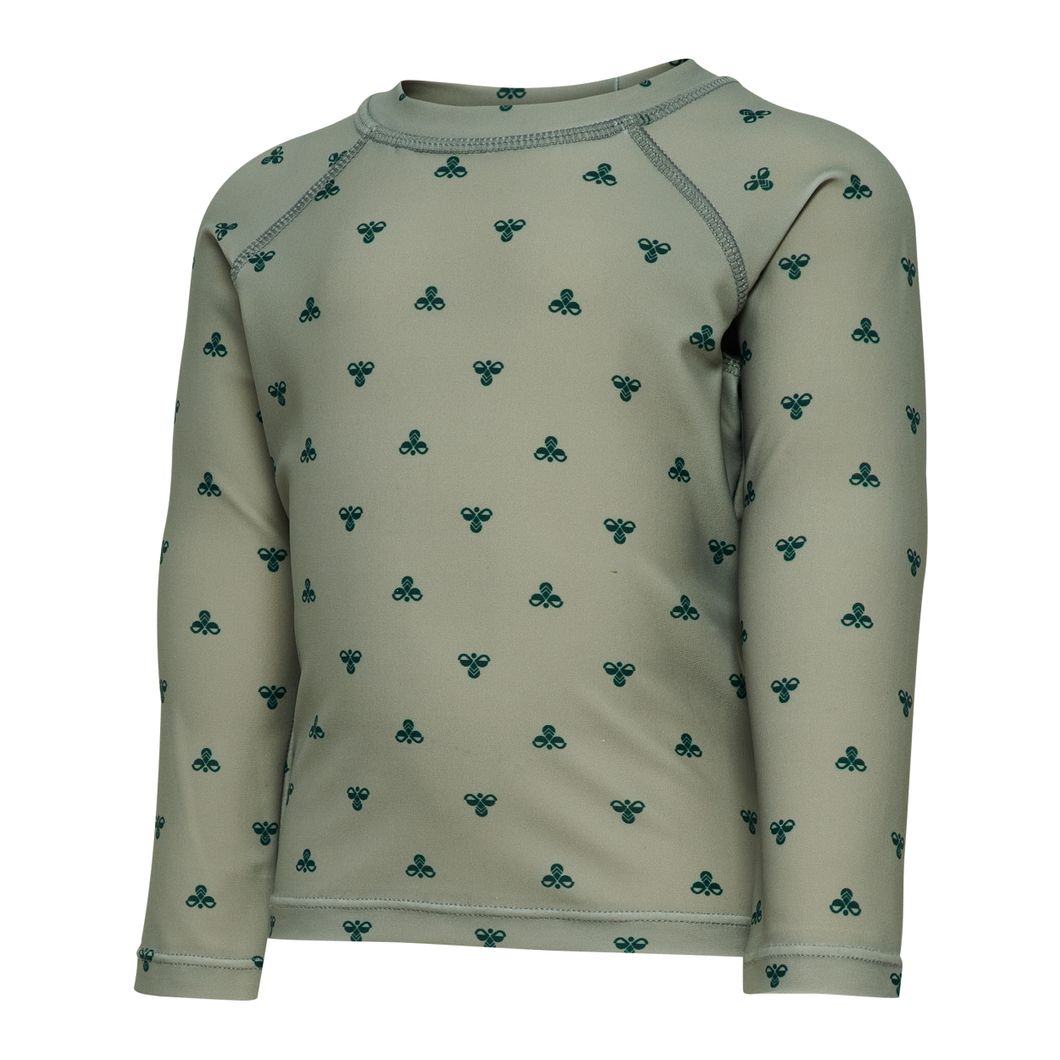 MINI BEE AOP Schwimm-T-Shirt Langarm Kids