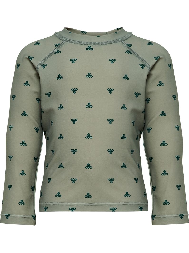 MINI BEE AOP Schwimm-T-Shirt Langarm Kids
