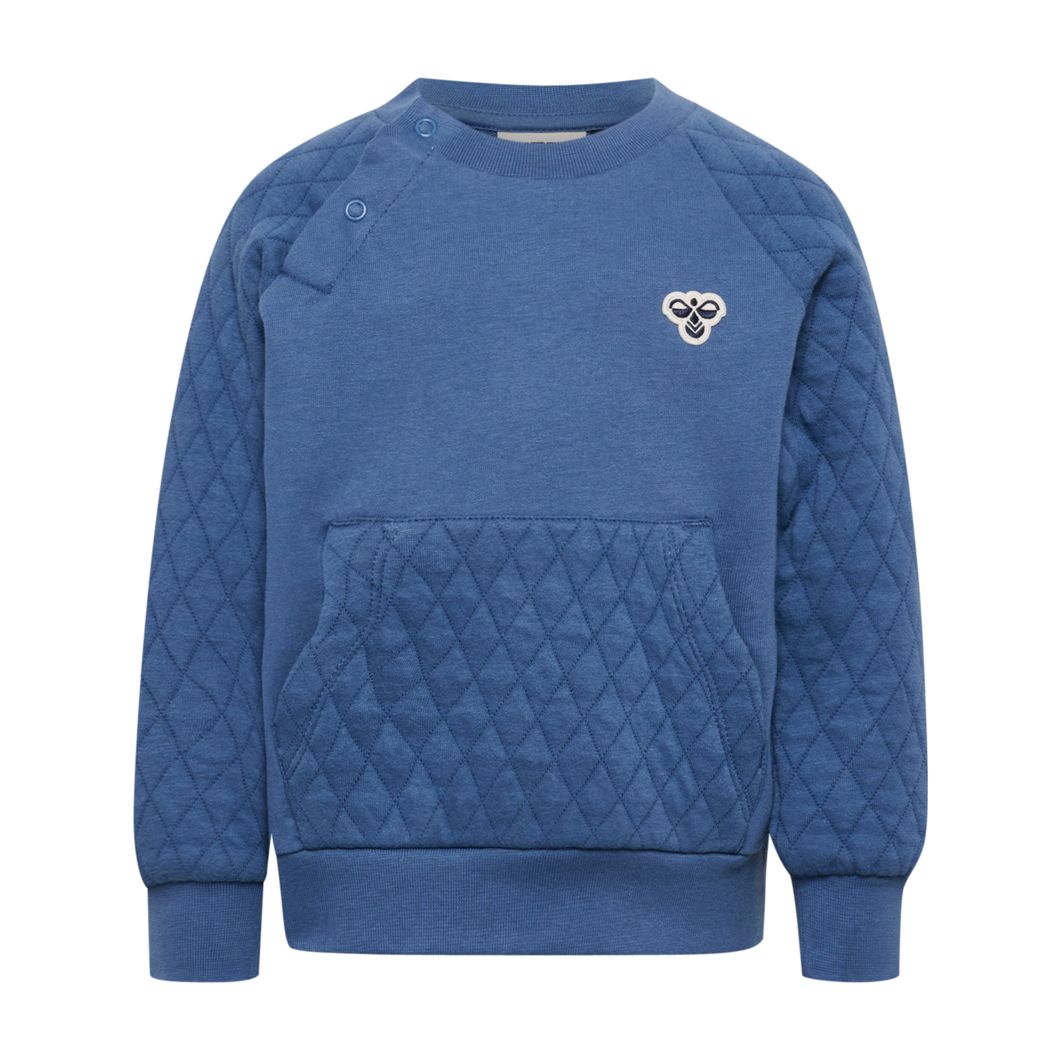 hmlMINI Loose Quilt Pocket Sweatshirt Kids