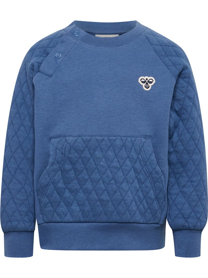hmlMINI Loose Quilt Pocket Sweatshirt Kids