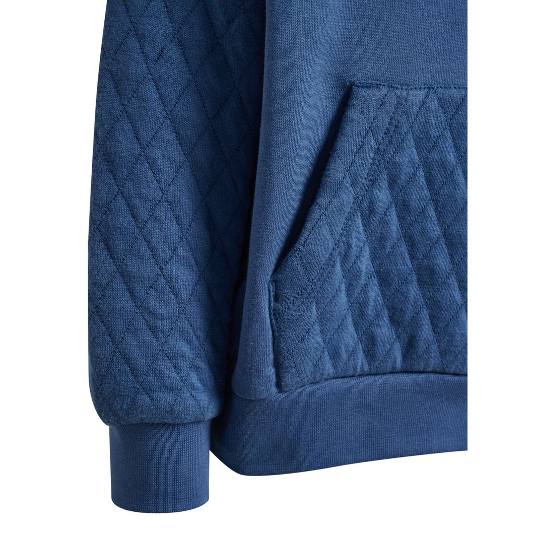 hmlMINI Loose Quilt Pocket Sweatshirt Kids