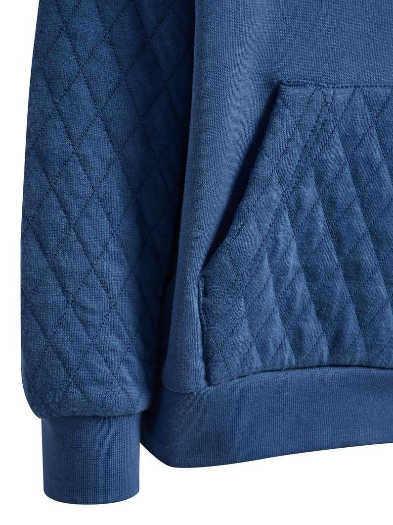 hmlMINI Loose Quilt Pocket Sweatshirt Kids