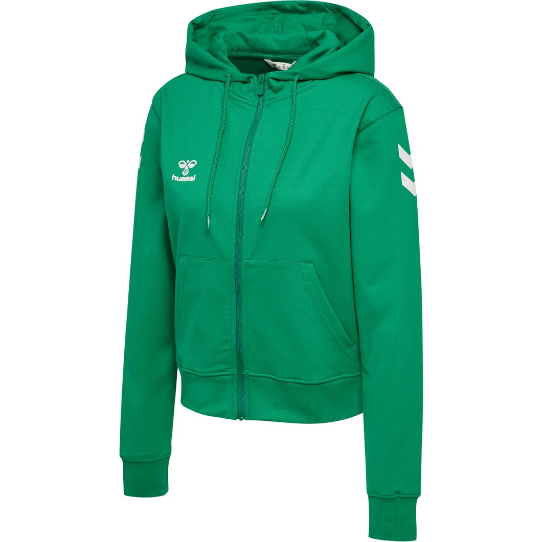 GO 2.0 Chevron Zip Hoodie Damen