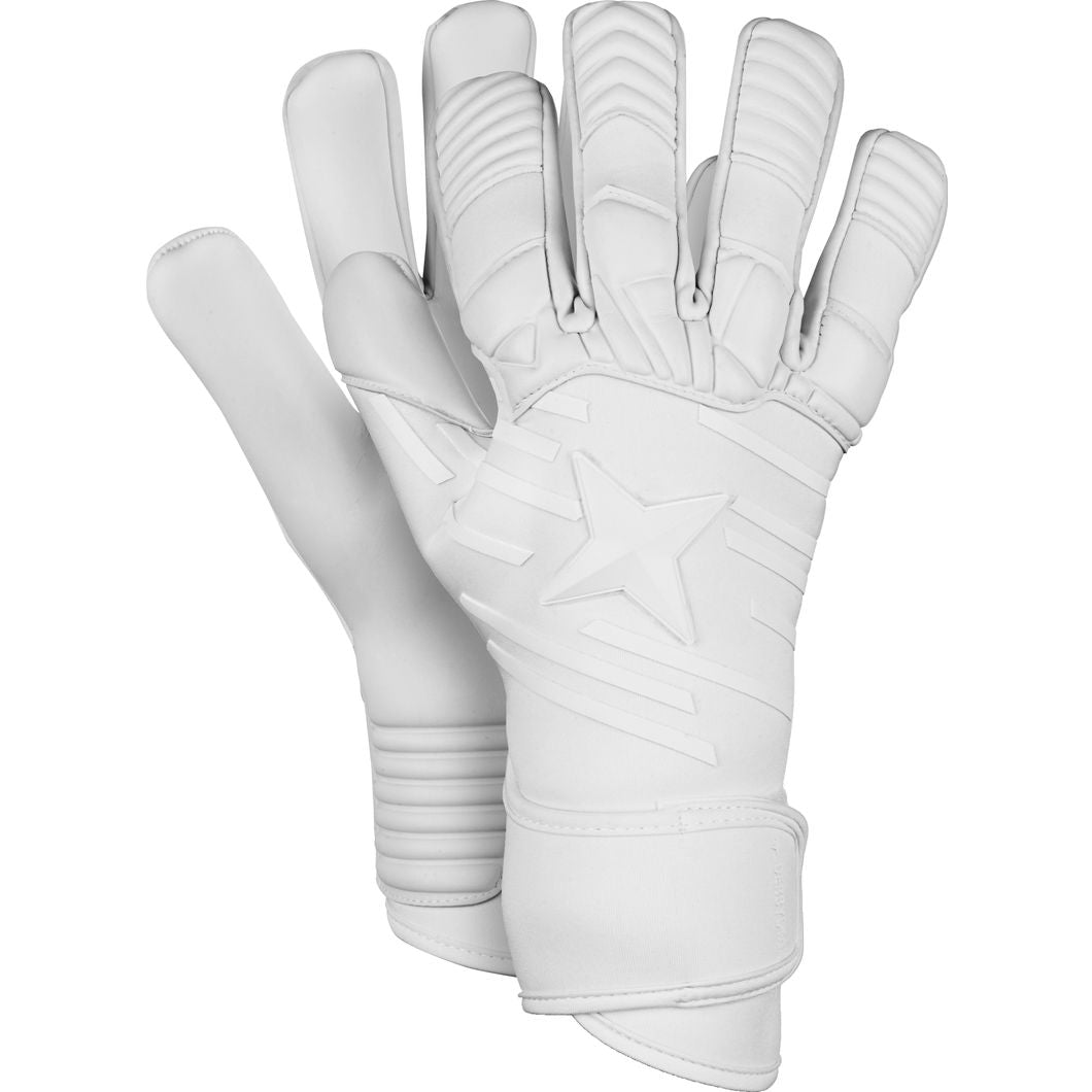 Flexi All-White Torwarthandschuhe