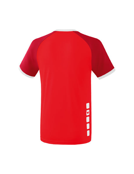 Zenari 3.0 Trikot Erwachsene; Kinder rot/rubinrot/weiß
