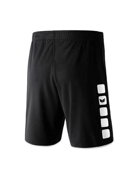 CLASSIC 5-C Shorts Erwachsene; Kinder schwarz/weiß