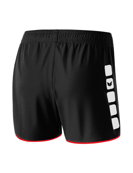 CLASSIC 5-C Shorts Damen schwarz/rot
