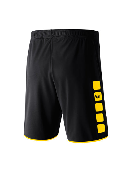 CLASSIC 5-C Shorts Erwachsene; Kinder schwarz/gelb