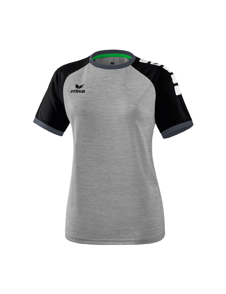 Zenari 3.0 Trikot Damen Damen grau melange/schwarz/dunkelgrau