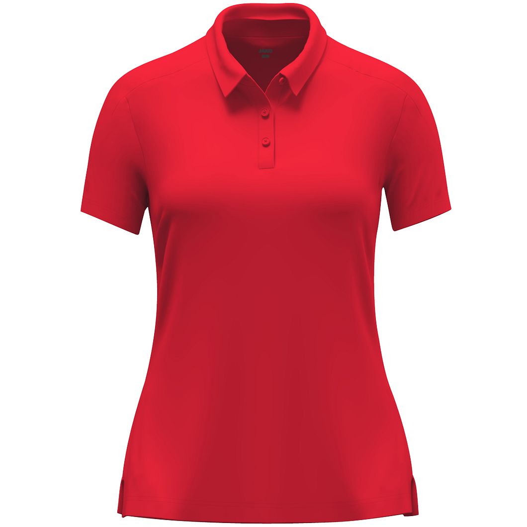 Polo Uni Poloshirt Damen