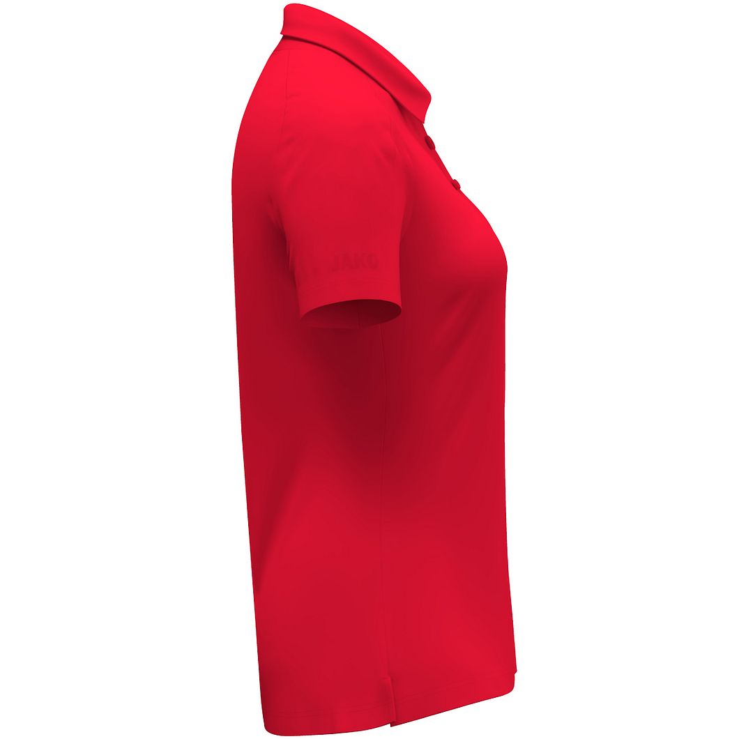 Polo Uni Poloshirt Damen