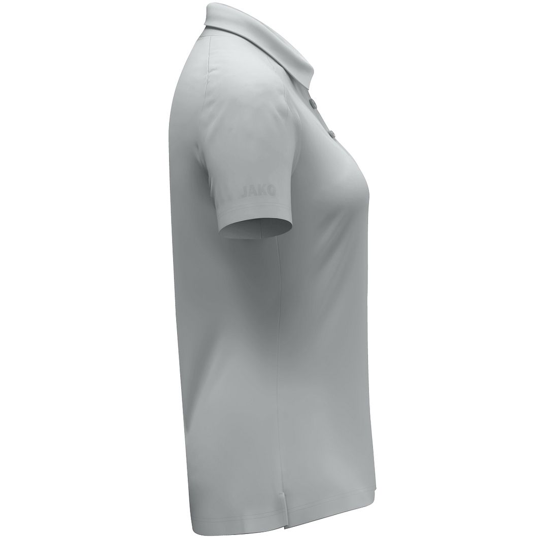 Polo Uni Poloshirt Damen