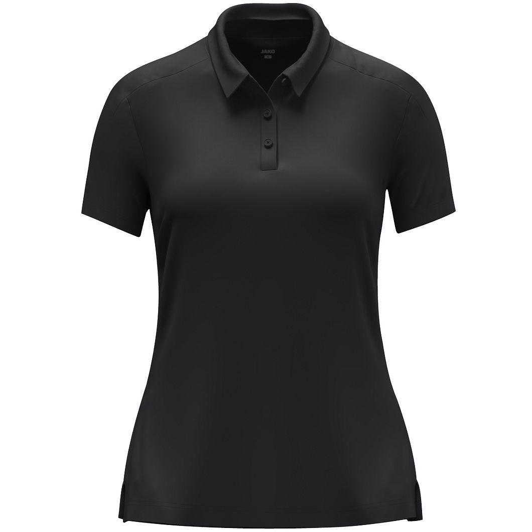 Polo Uni Poloshirt Damen