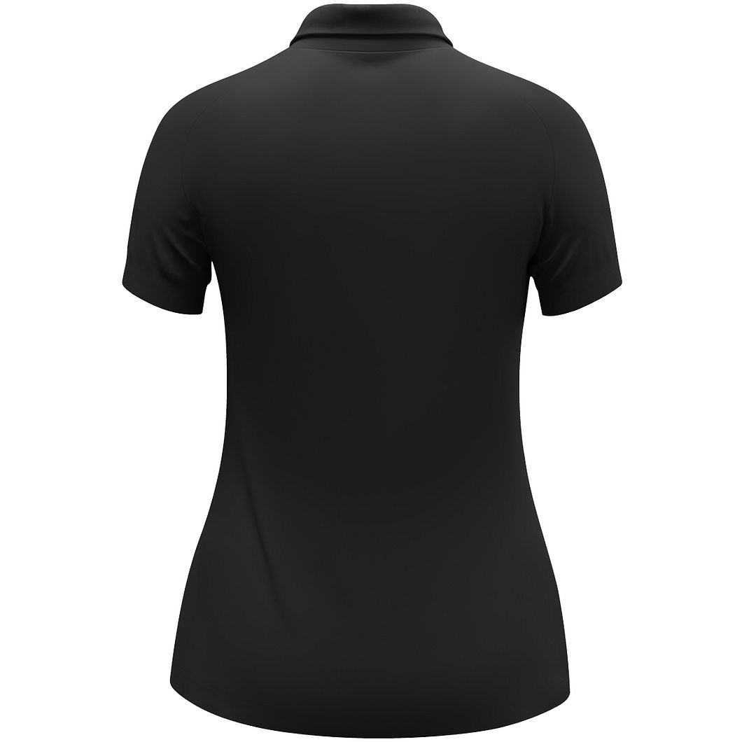 Polo Uni Poloshirt Damen
