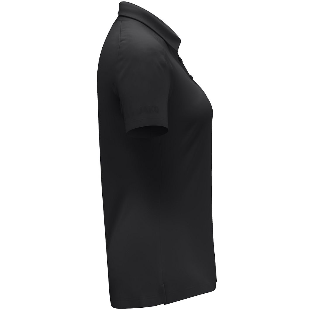 Polo Uni Poloshirt Damen