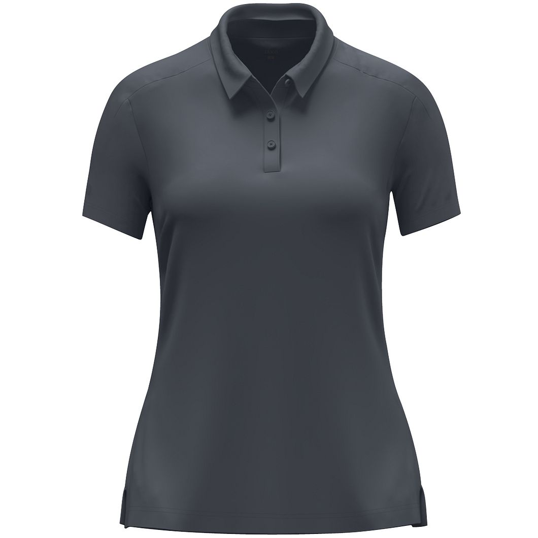 Polo Uni Poloshirt Damen
